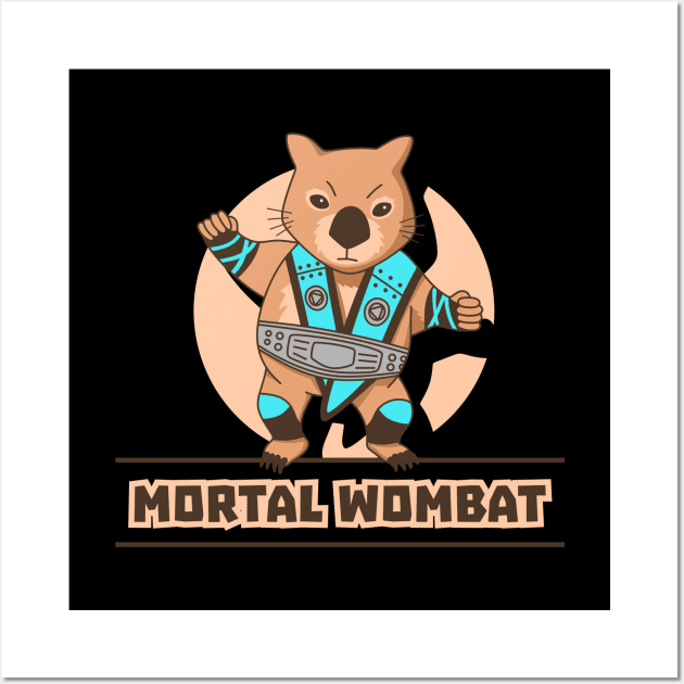 Mortal Wombat Wall Art by sombrasblancas